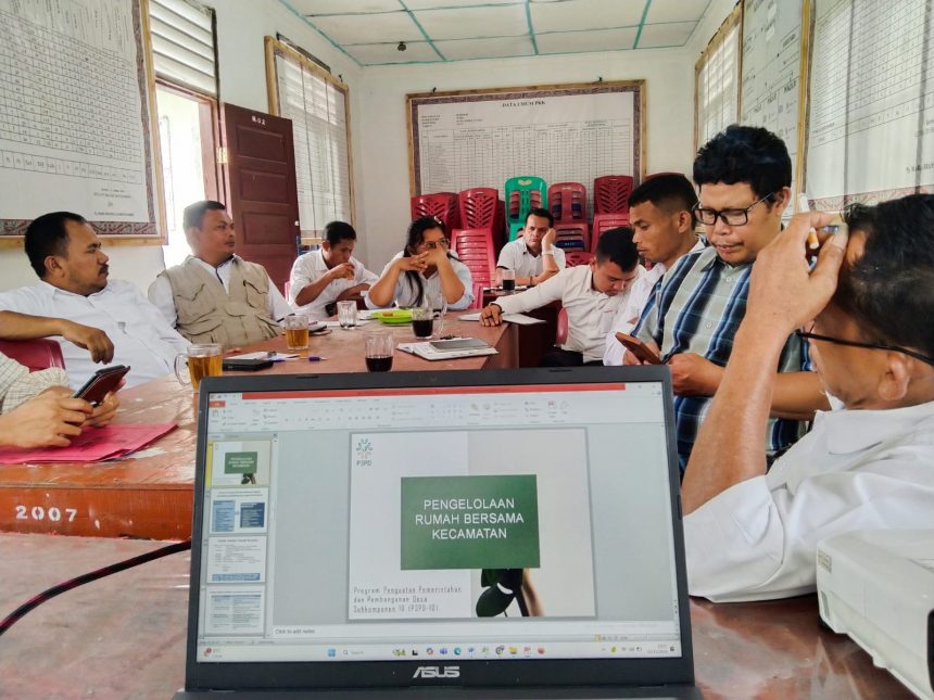 RAPAT PEMBENTUKAN RUMAH BERSAMA KECAMATAN BORBOR